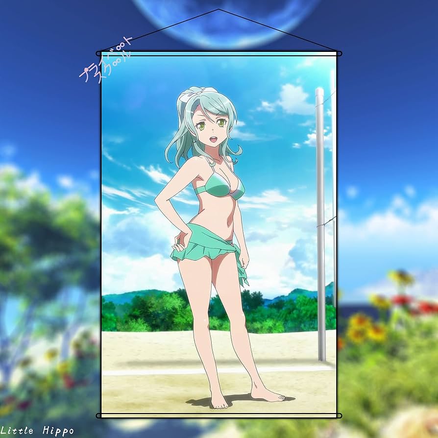 ESP×BanG Dream! ガールズバンドパーティ! 氷川紗夜 B2ポスター 氷川紗夜 - BanG Dream! ガールズバンドパーティ！ アニメボード